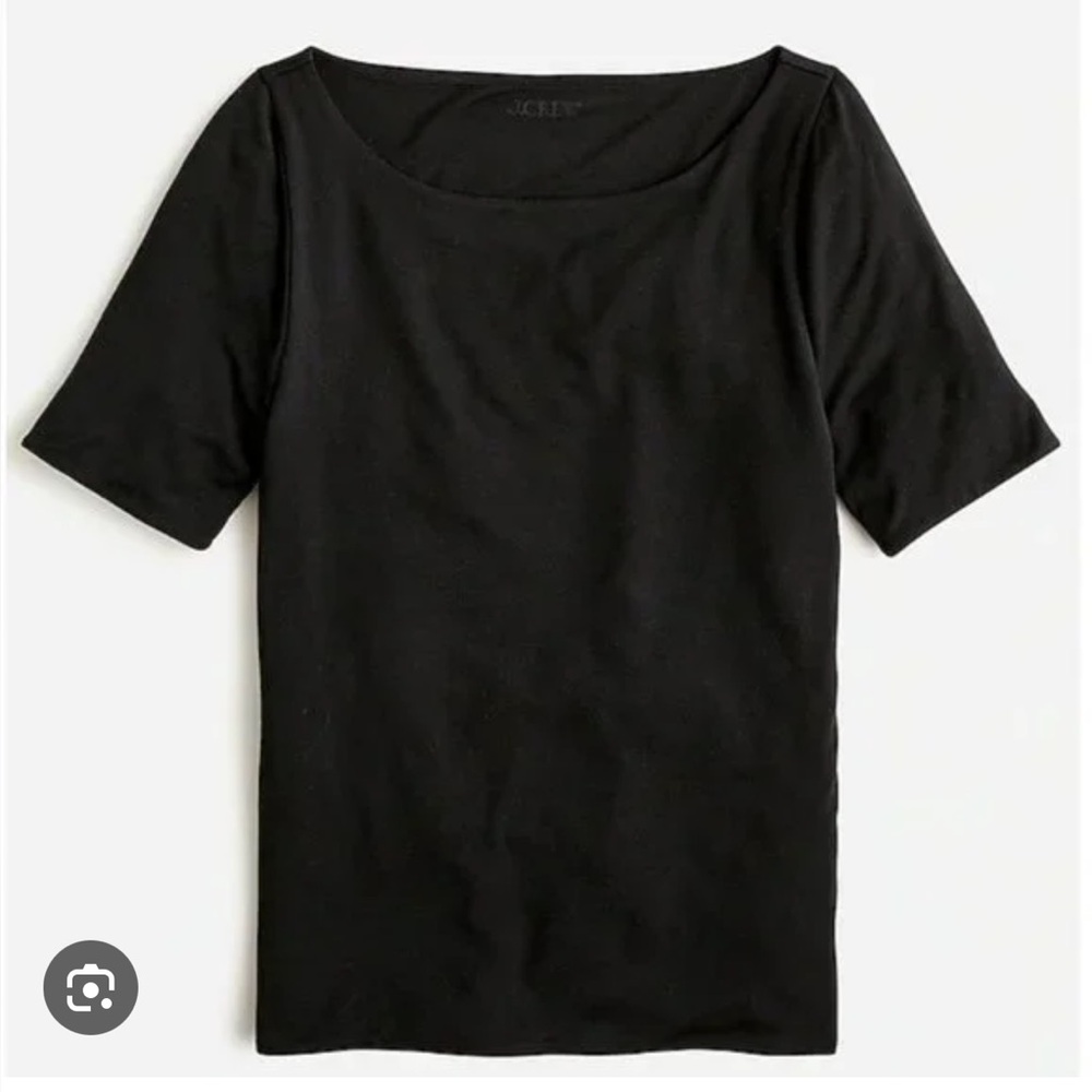 {J. Crew} FormKnit elbow-sleeve T-shirt